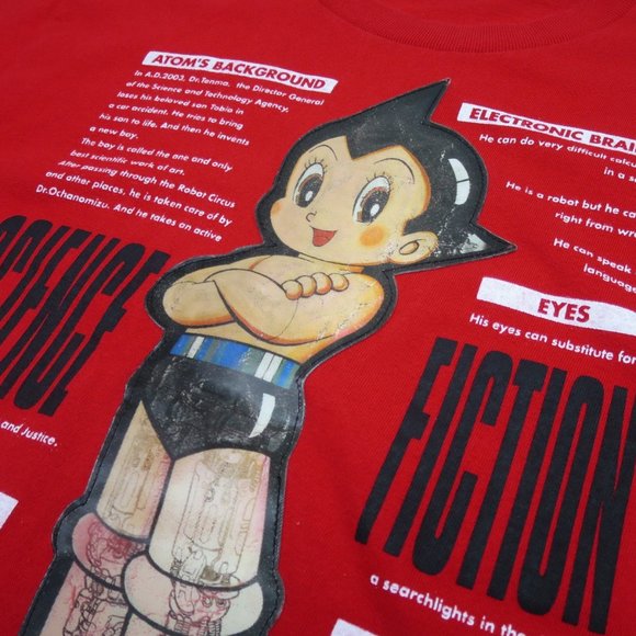Vintage Astro Boy Holographic 3D T-shirt Size S Japan - Picture 6 of 12